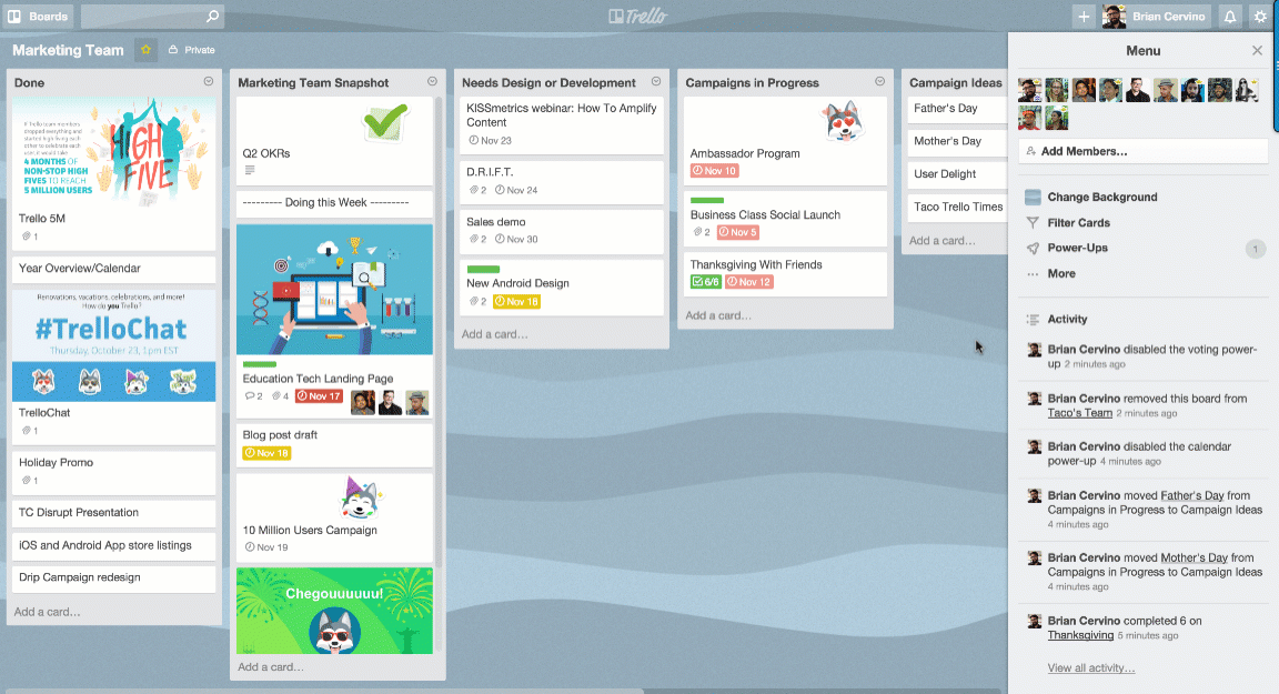 How to add a calendar to Trello boards