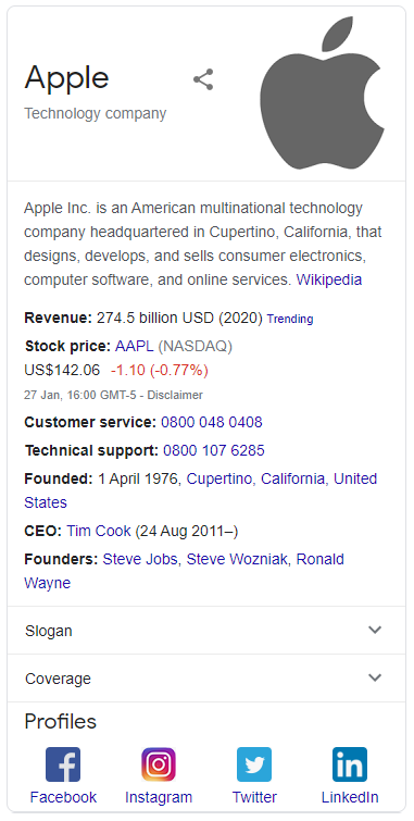 How Google Shows Data From Structure Data