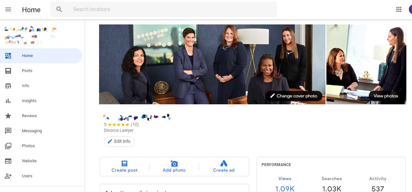 GMB New Dashboard