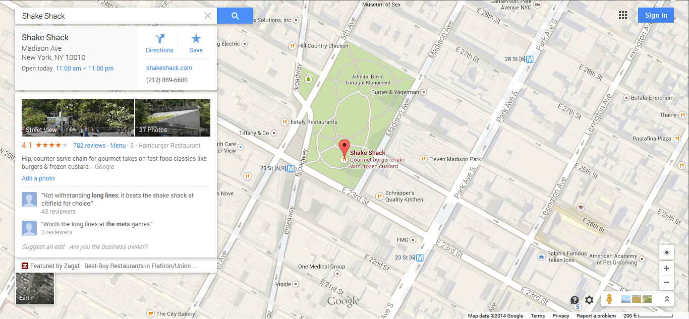 Shake Shack - Directions to Your Business