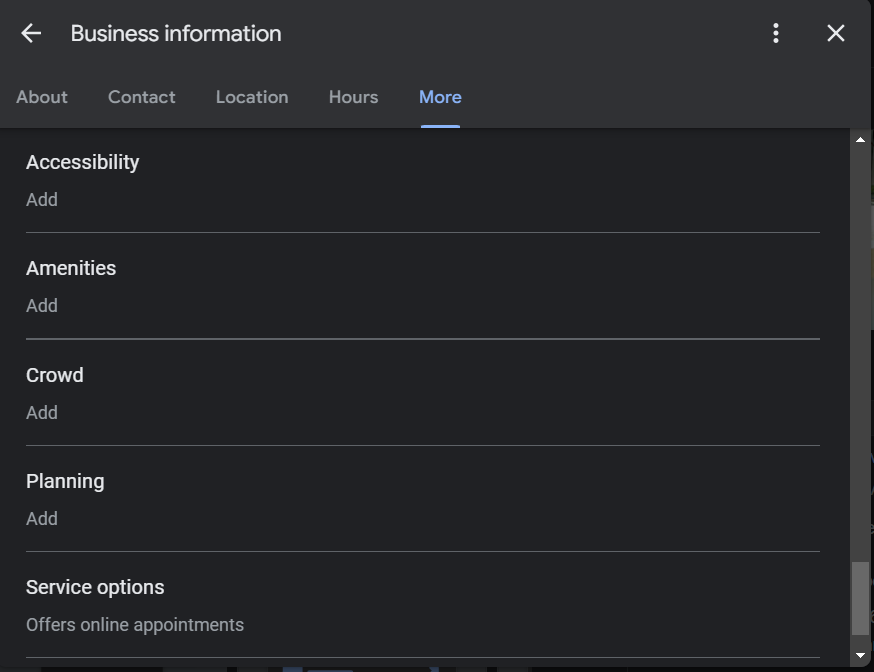 Attributes to Your Google Business Profile