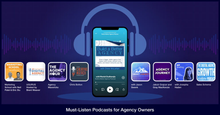 Must-Listen Podcasts for Agency Owners|agency-podcasts-1-build-better-agency|agency-podcasts-2-digital-agency-show|agency-podcasts-3-smart-agency-masterclass|agency-podcasts-4-agency-hour|agency-podcasts-5-marketing-school|agency-podcasts-6-digital-agency-growth|agency-podcasts-7-agency-journey|agency-podcasts-8-creative-agency|agency-podcasts-10-wp-briefing|agency-podcasts-9-google-sotr|agency-podcasts-google-traffic